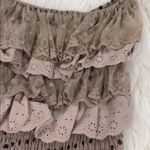 Crop raffle top - Picture 3 of 5